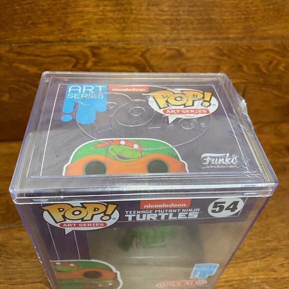 FUNKO Teenage Mutant Ninja Turtles Michaelangelo Art Series Funko Pop - Picture 3 of 5